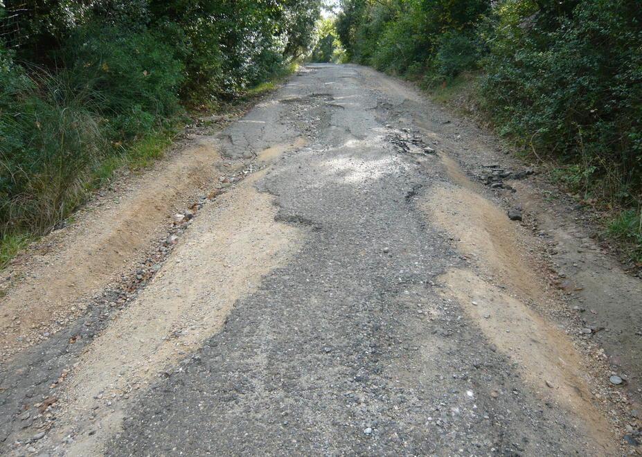 Lanciaia, l’acquedotto a primavera 