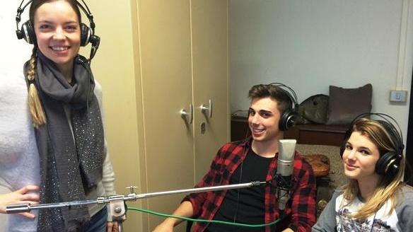 I ragazzi della scuola vanno in onda
