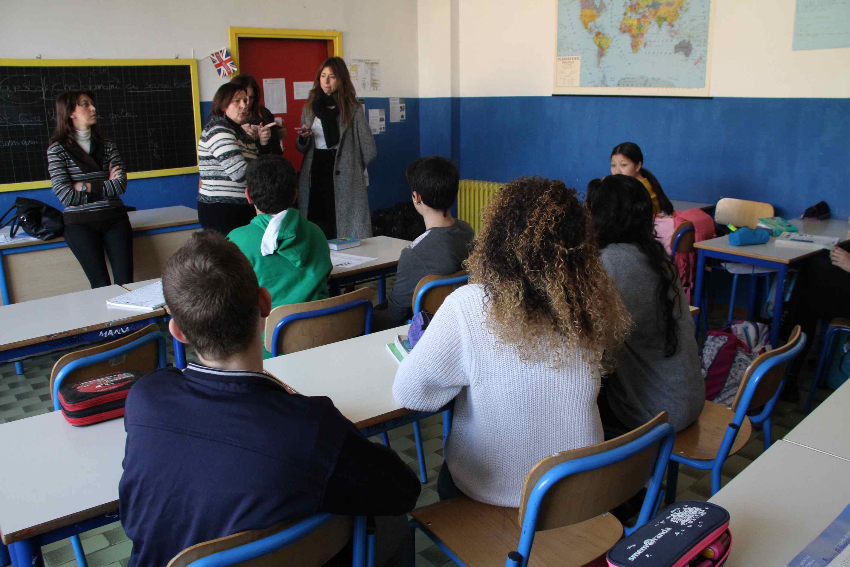 Studenti in classe