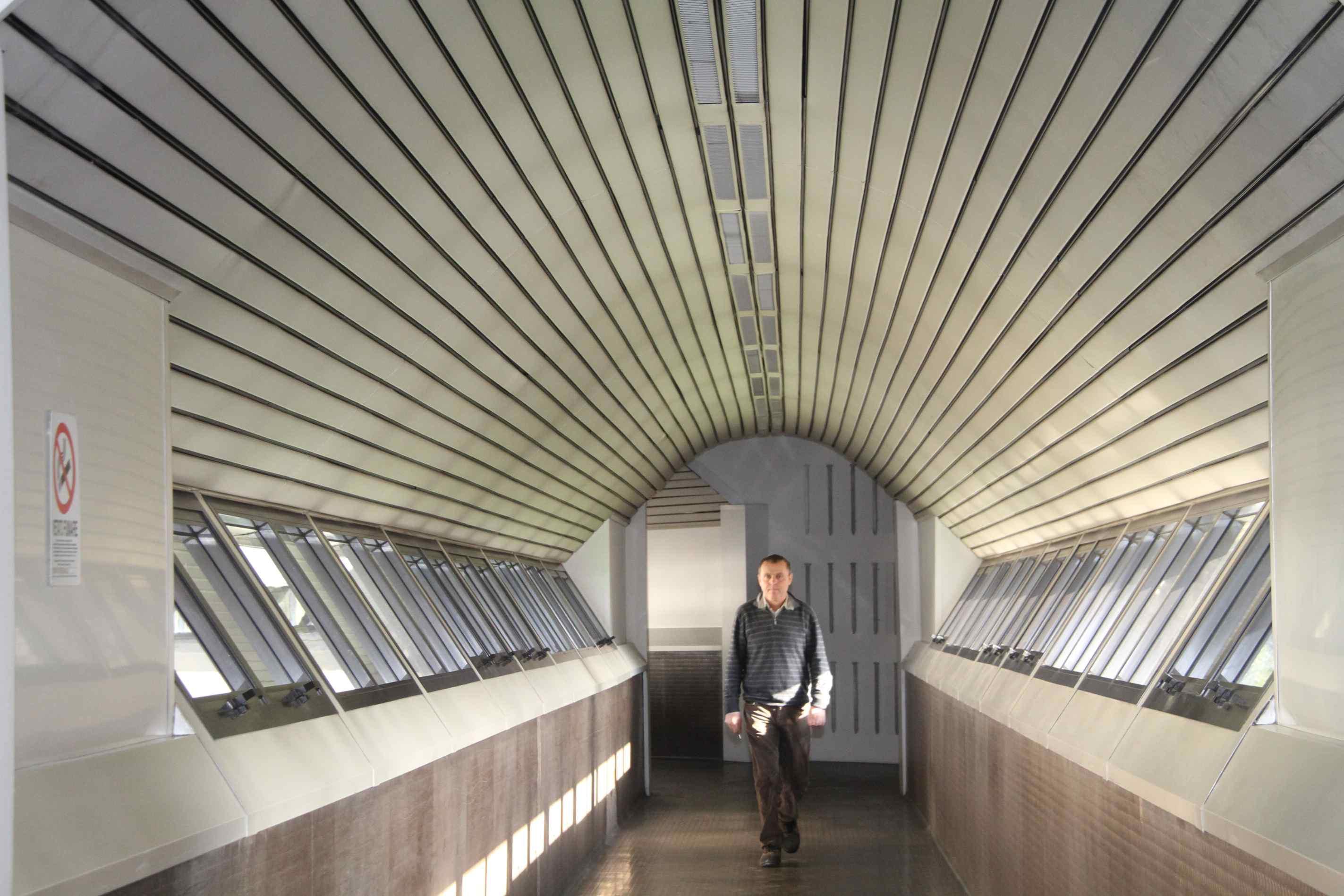 L'interno del nuovo Centro Pecci di Prato