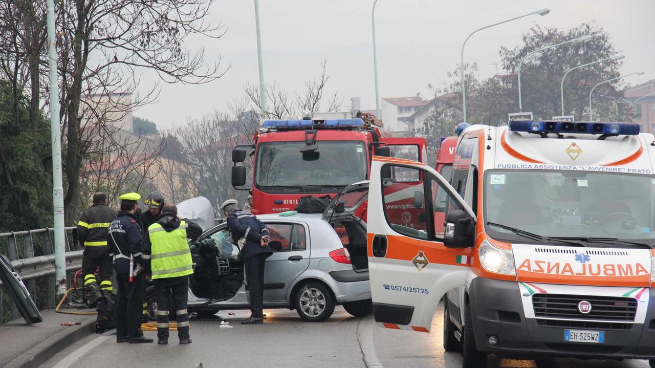 Un incidente avvenuto a Prato nel dicembre 2014