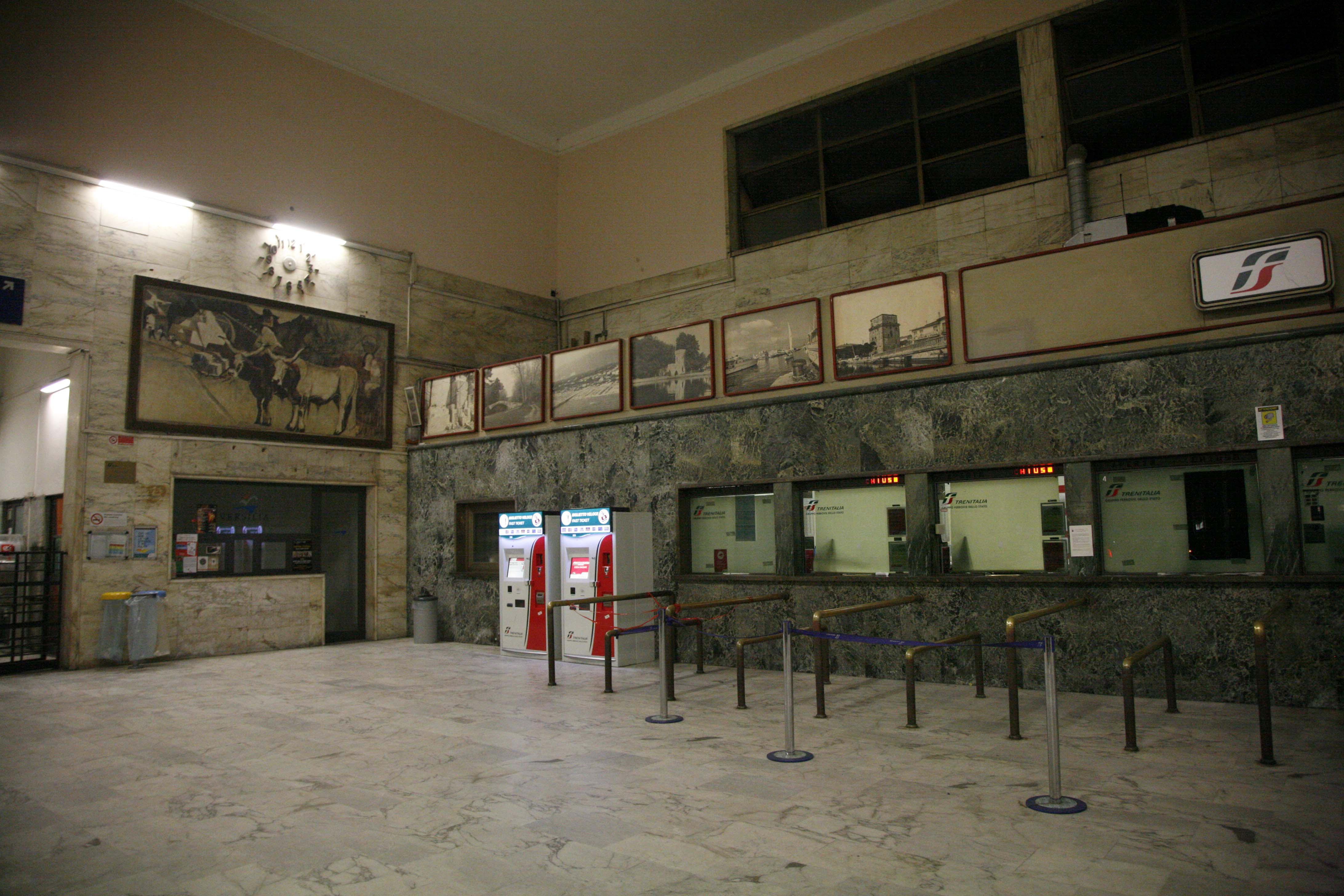 La stazione di Viareggio