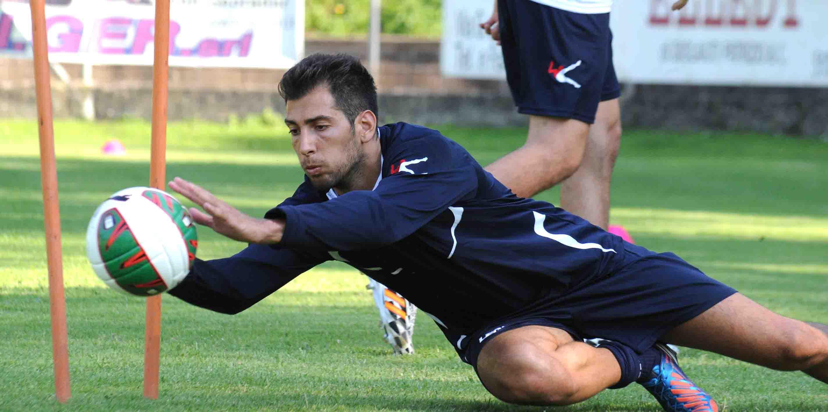 Il portiere Edoardo Pazzagli (foto Gori)