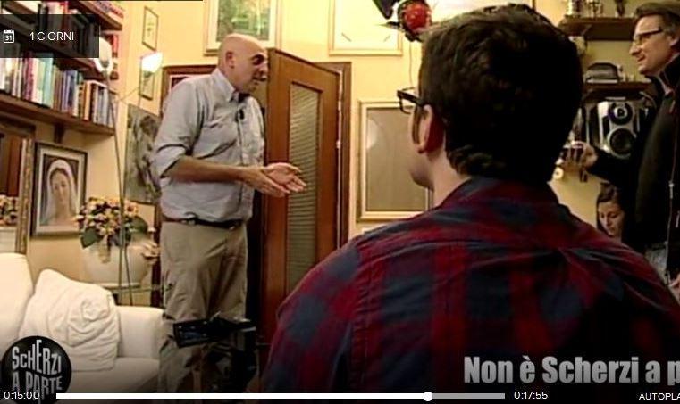 Brosio a Scherzi a parte, audience record