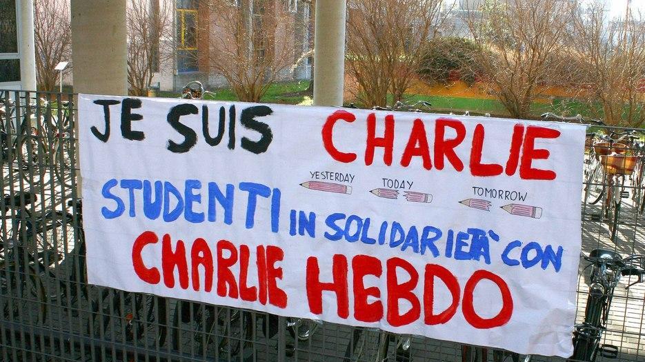 Anche per gli studenti: Je suis Charlie Hebdo