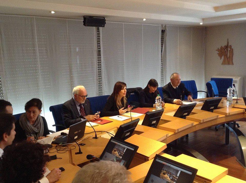 Un momento dell'incontro al ministero dell'Ambiente