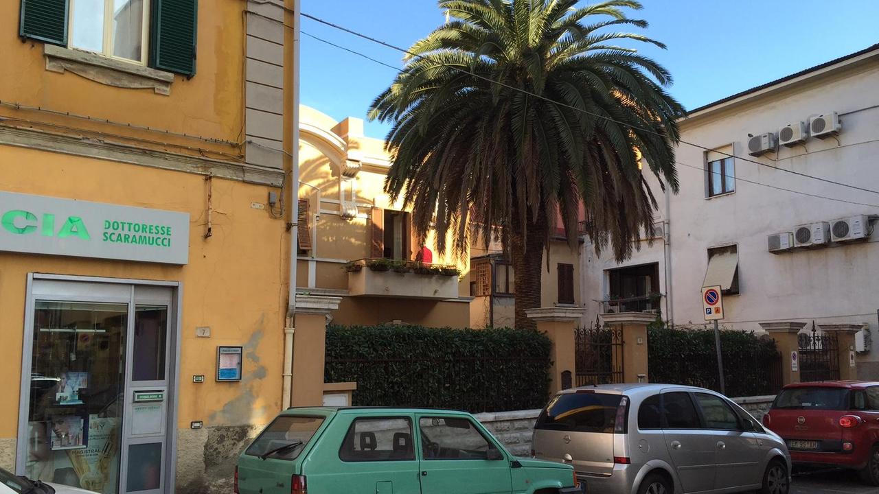 La casa dove viveva Paolo Bruno