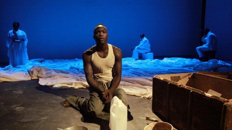 Il protagonista di "Dalle ceneri" Ibrahima Diouf