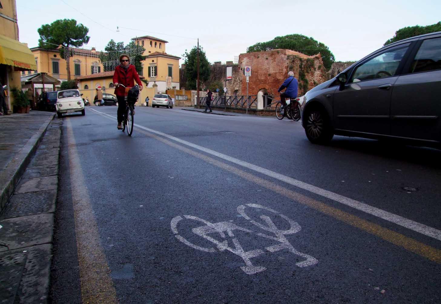 Una pista ciclabile (foto di repertorio)