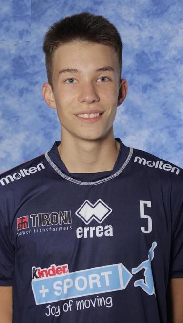Luca Scrollavezza allo stage azzurro di beach volley