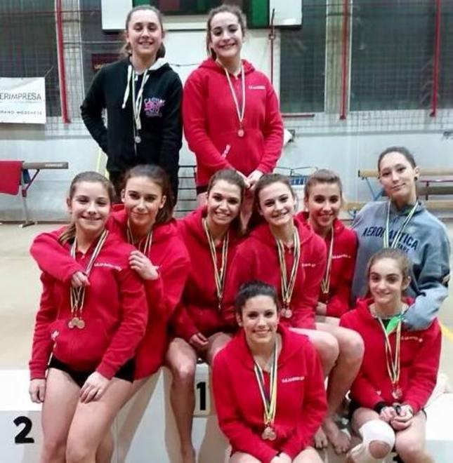 Cristiana Braglia conquista l’oro nella prima prova di Gymmatch 