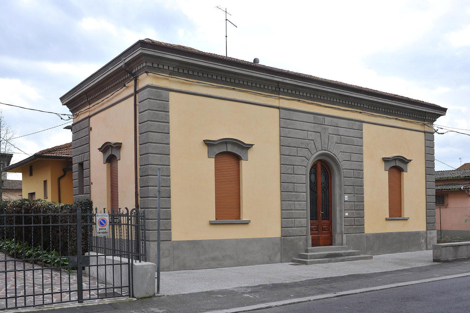 L'edificio recuperato in via Vittorio Veneto (foto Rosellini)