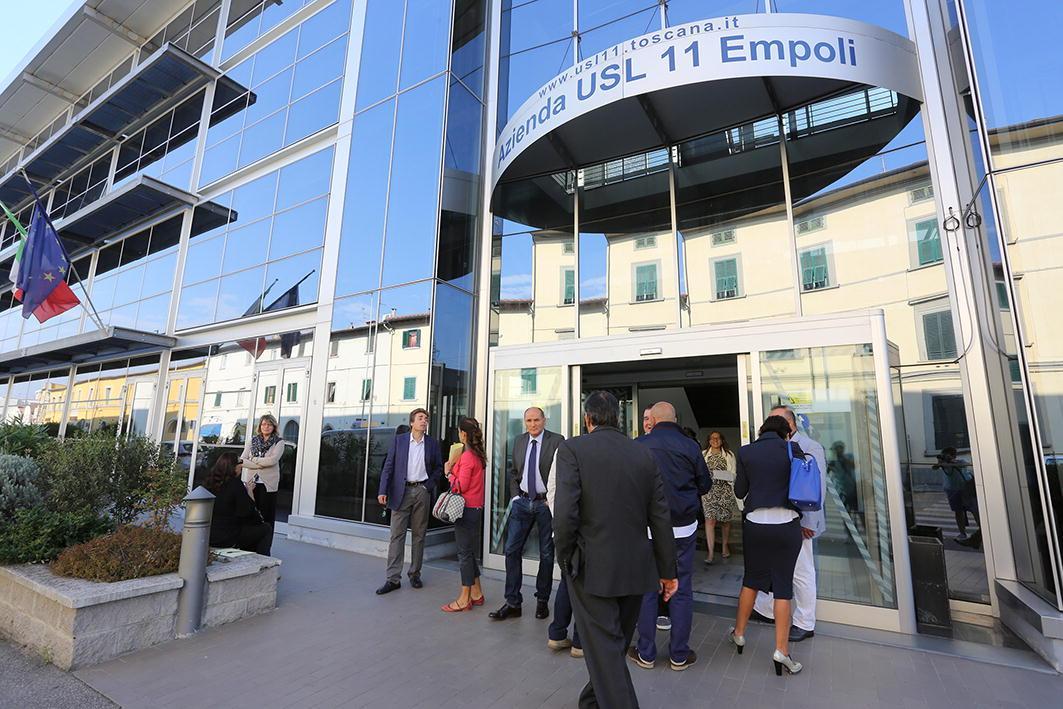 La sede dell'Asl 11 di via dei Cappuccini