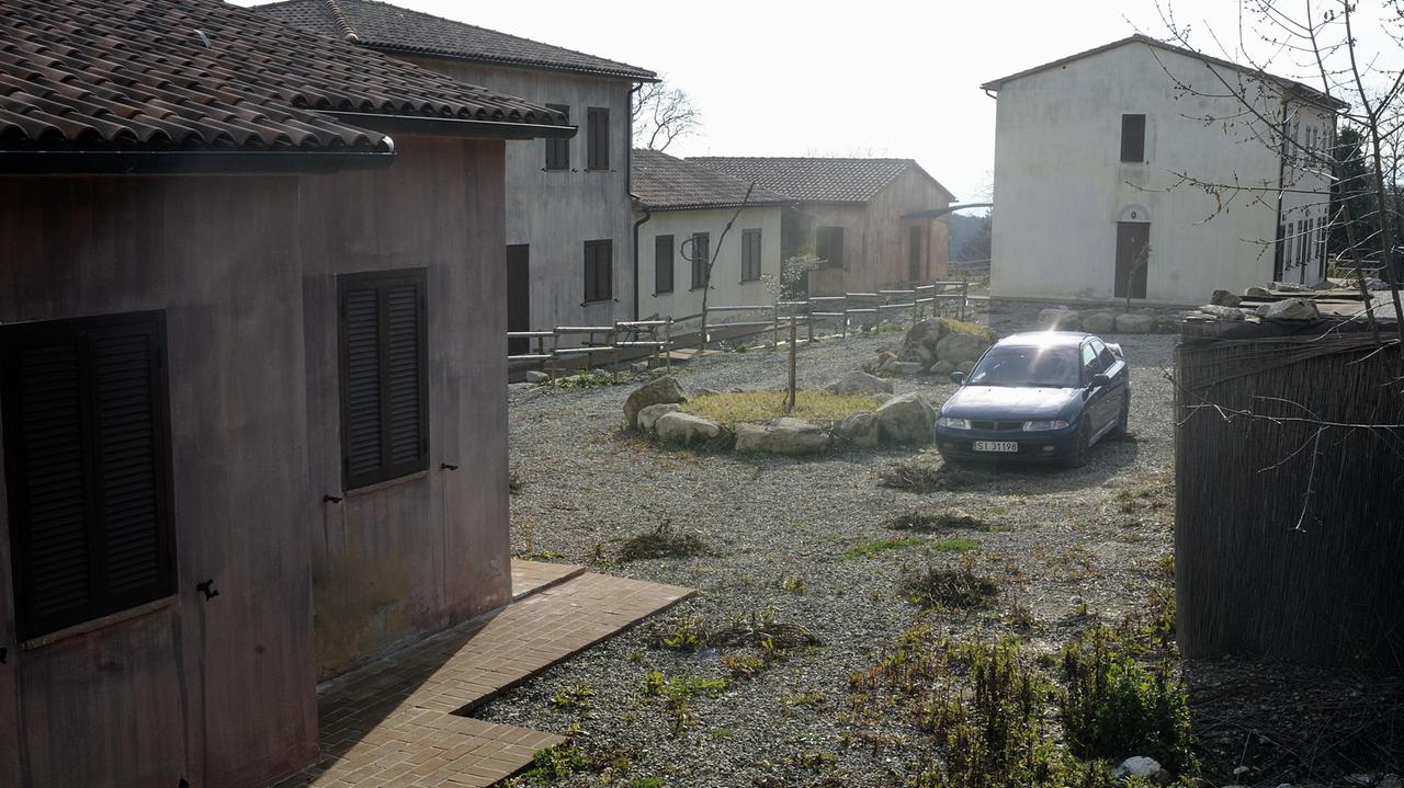 La struttura agrituristica in località Montini a Roccastrada