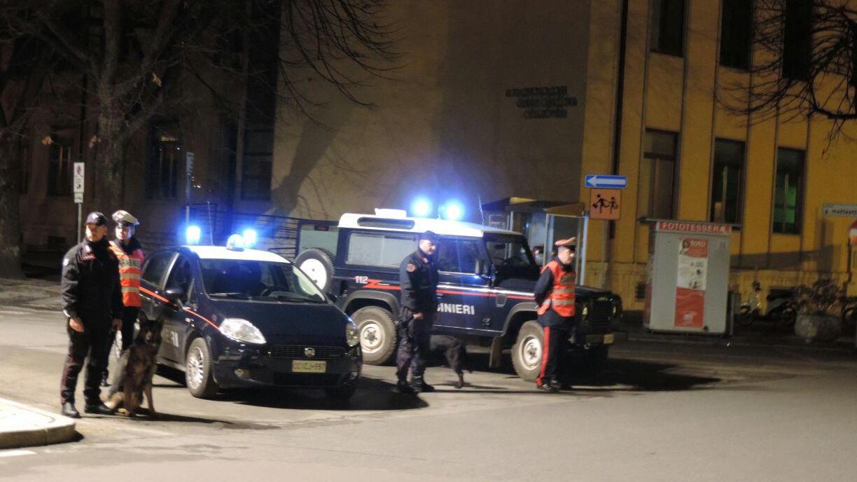 Le pattuglie dei carabinieri