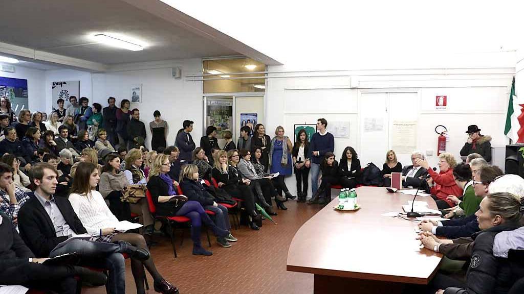 Un momento della notte bianca al Liceo Repetti di Carrara