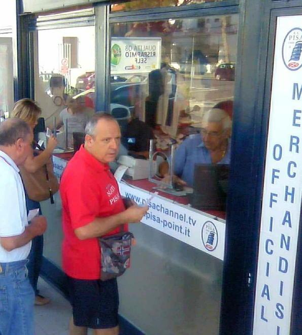 Tessere ancora in vendita al Pisa Point