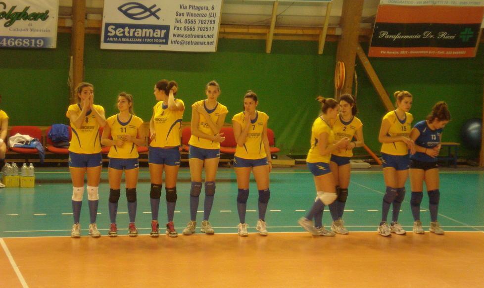 Pallavolo Carrarese non sfigura in casa dell’ostico Marsciano