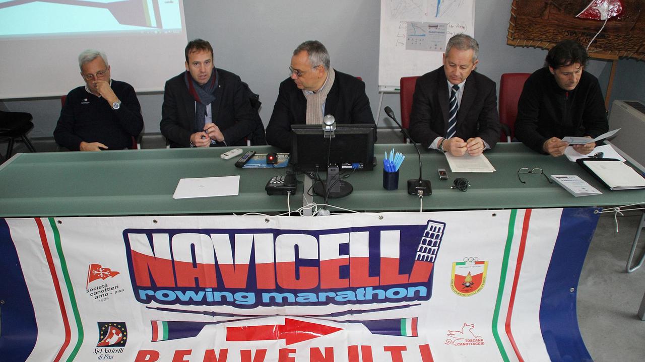 La presentazione della Navicelli Rowing Marathon