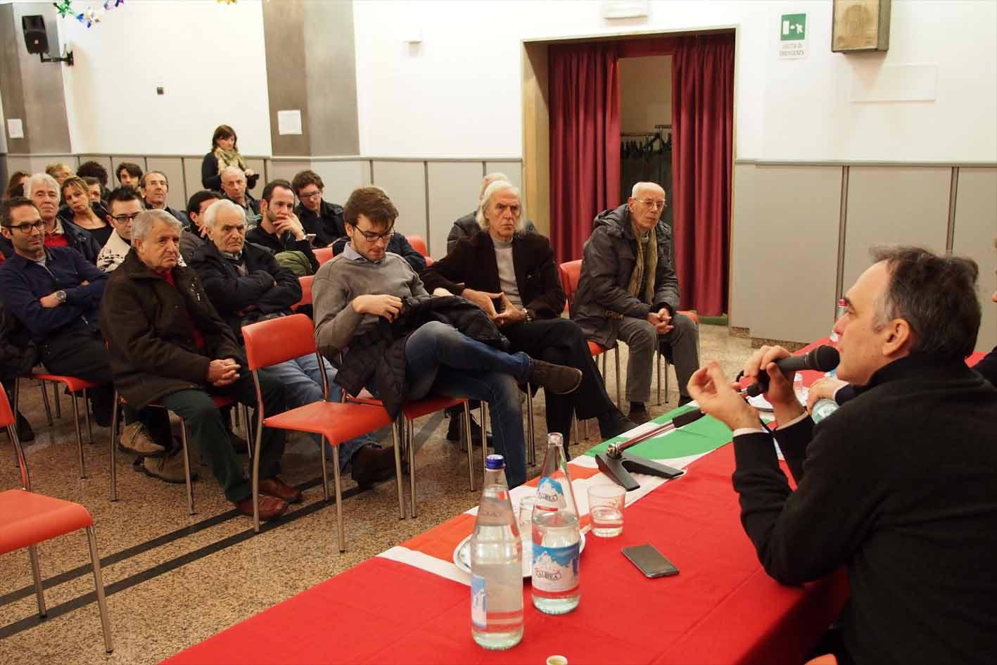 L'incontro con Rossi organizzato dai Giovani democratici 