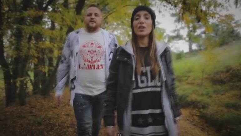 Blebla insieme a Sweet Melody nel video di "C'era una volta"