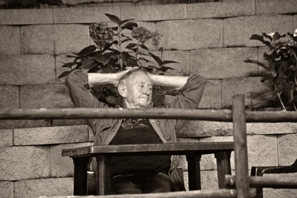 Giuliano Ceccarelli in uno scatto di Patrizio Colucci