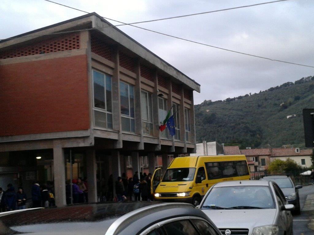 La scuola media Giunta Pisano a Calci