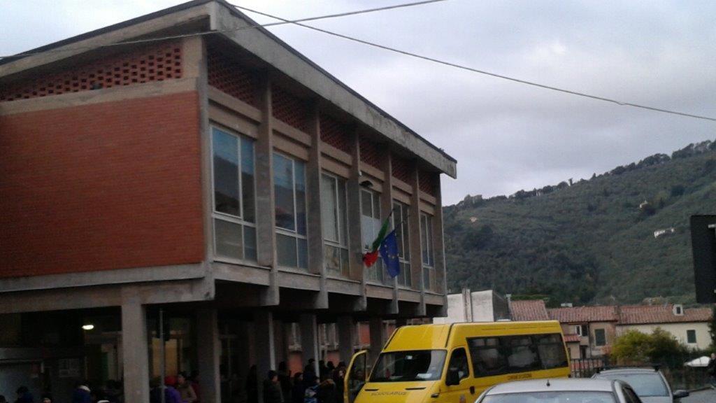 La scuola media Giunta Pisano a Calci