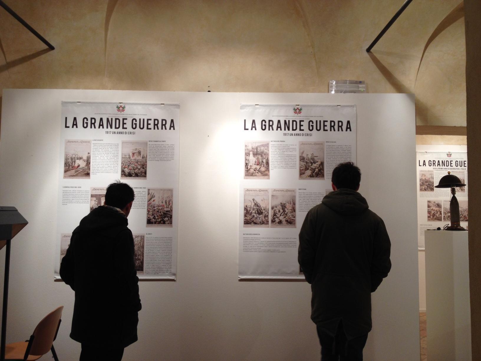 Satira e "inediti" di guerra a Palazzo Casotti