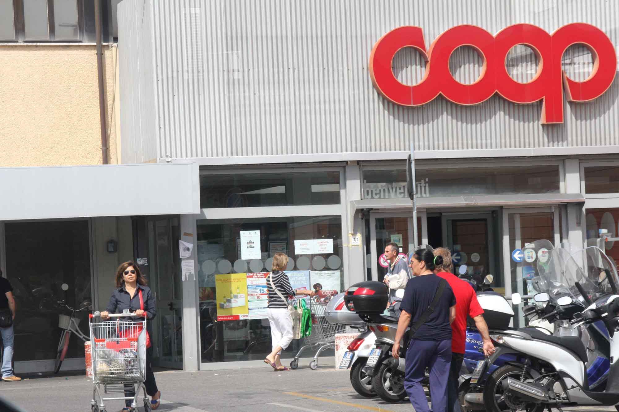 Un supermercato Coop