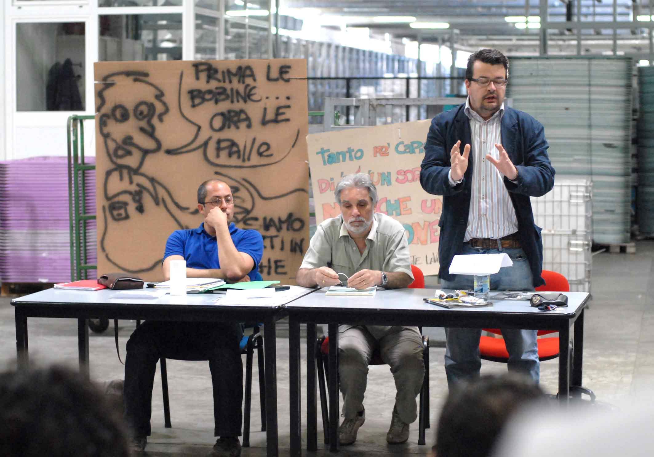 In piedi, a destra, Daniele Gioffredi (foto Gori)