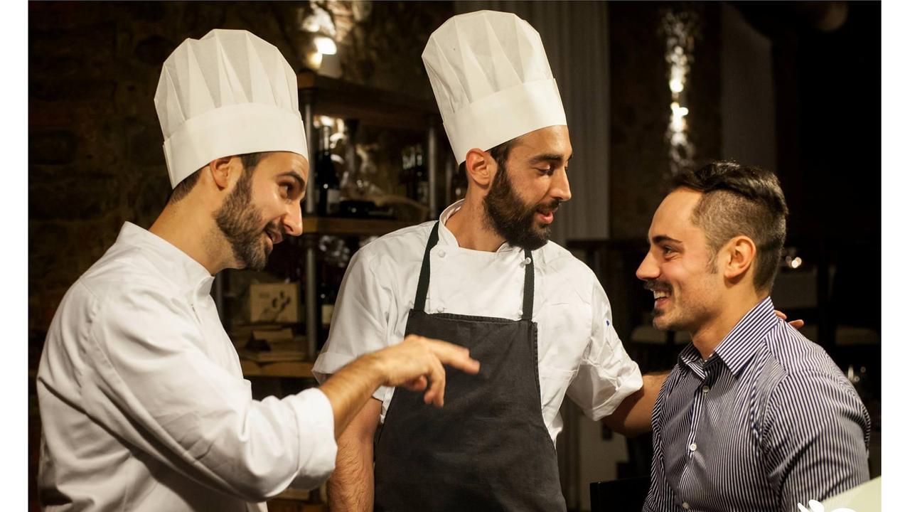 Alessandro Taddei, Maurizio Rainone e Tiziano Erriu