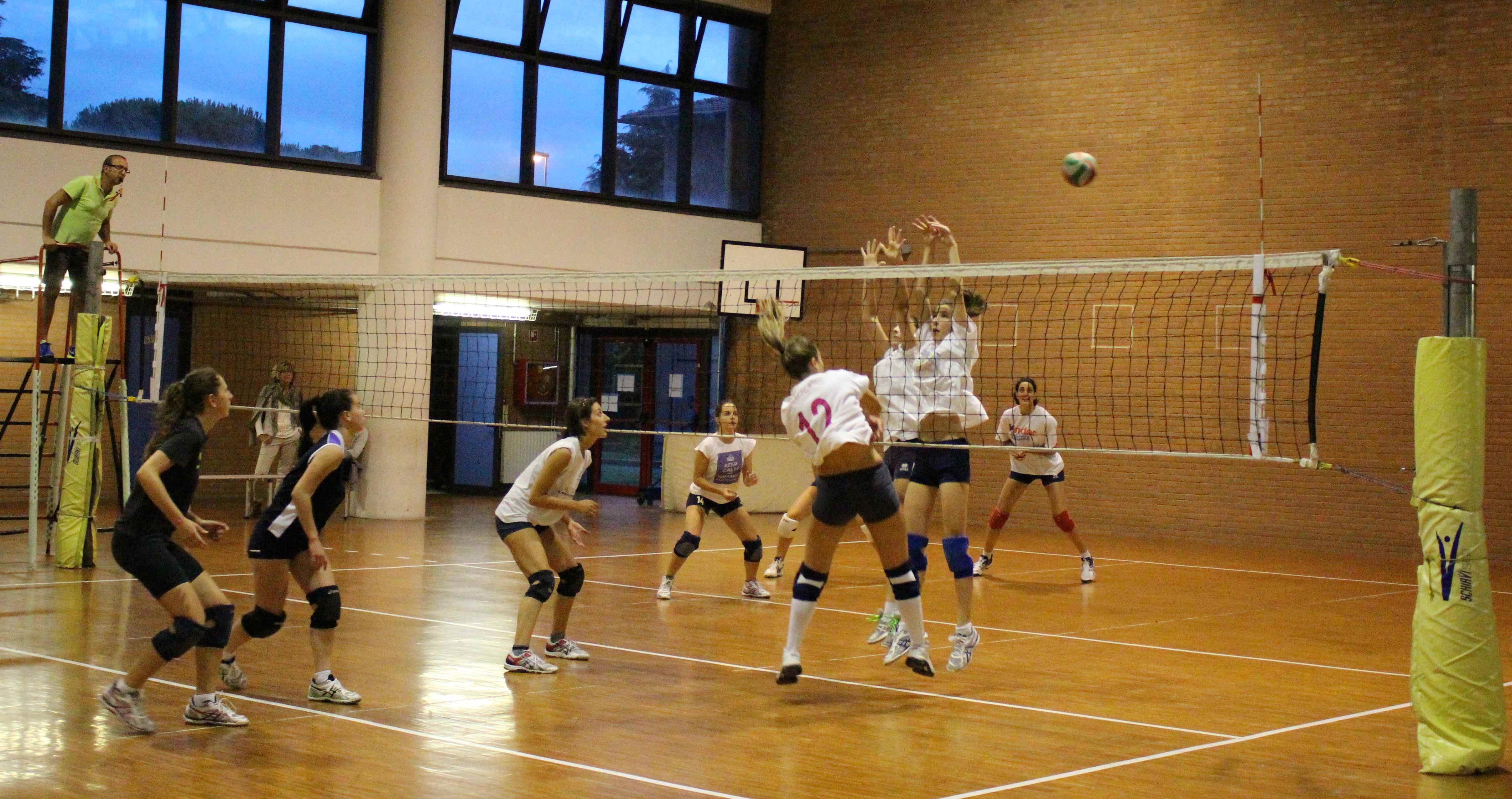 Il Viva Volley durante un allenamento