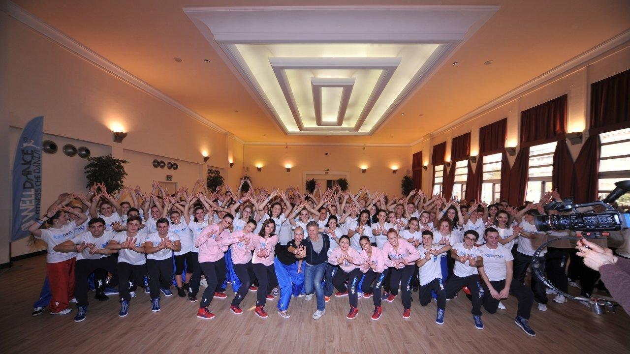 In cinquecento al Principino per girare lo spot della WellDance