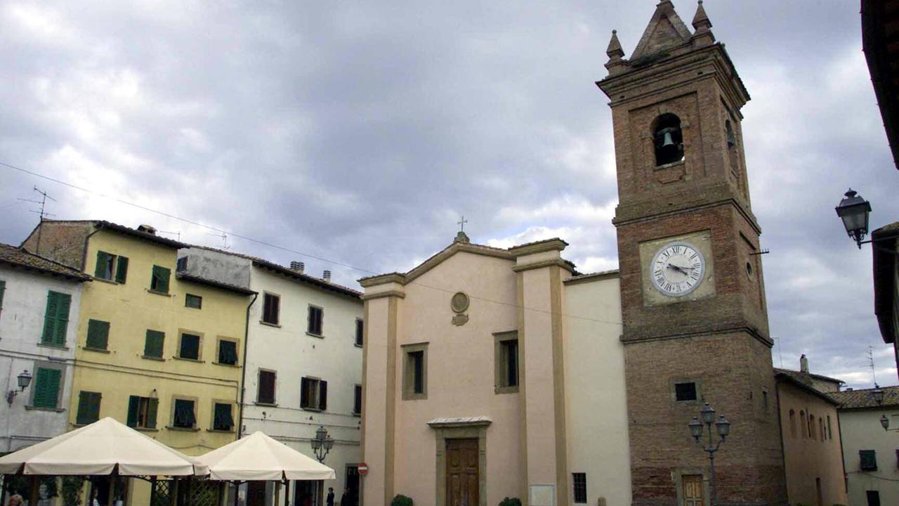 Il centro di Montaione (foto d'archivio)