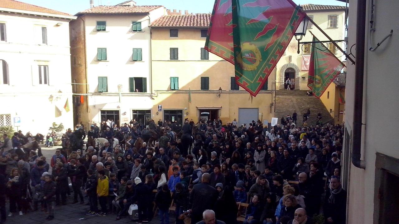 La benedizione di S. Antonio