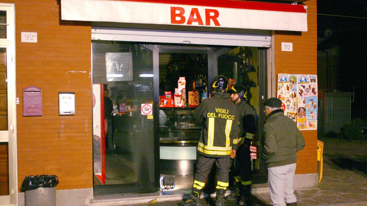 L'intervento dei vigili del fuoco