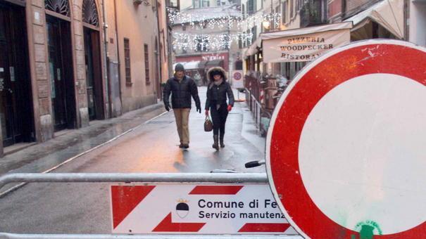Allargamento in via Saraceno e San Pietro