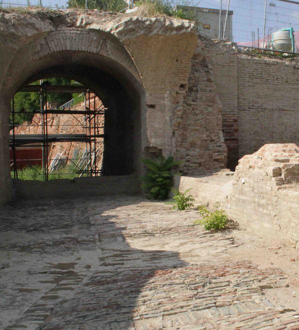 Lavori per il nuovo parco archeologico