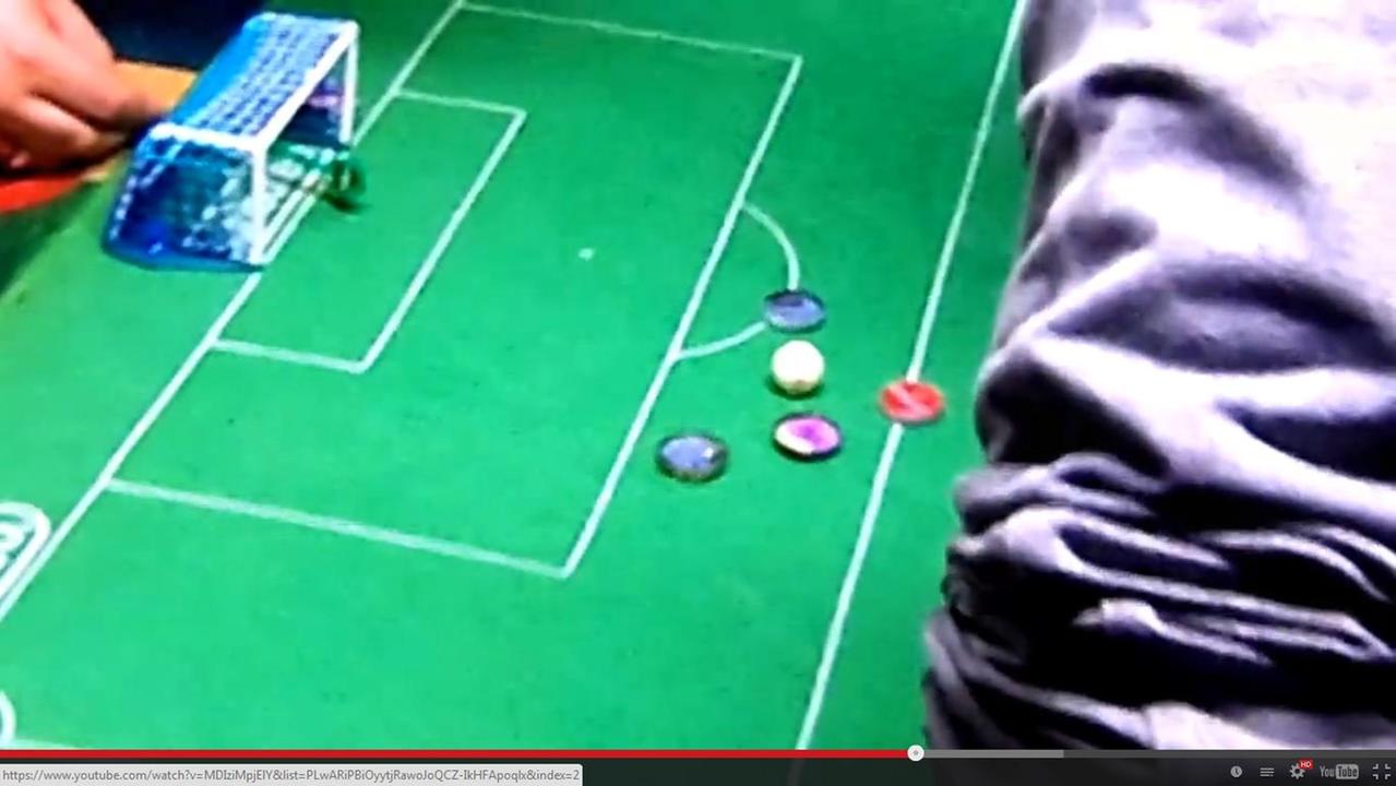 Una fase della partita