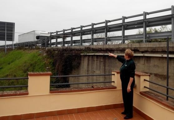 Un'abitazione accanto all'autostrada vicino a Prato