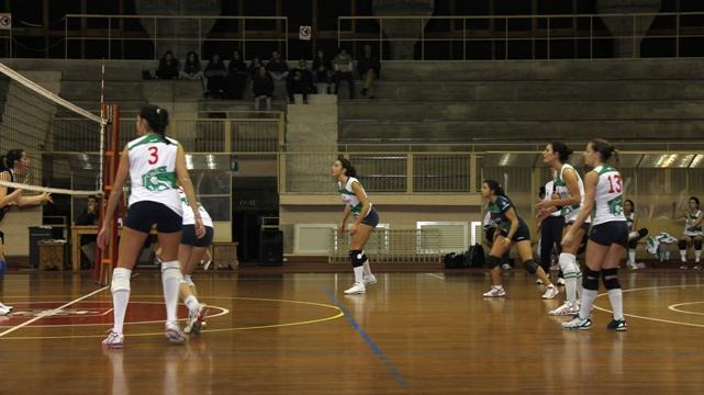 Un'azione di gioco della Rjc Soft in serie D femminile