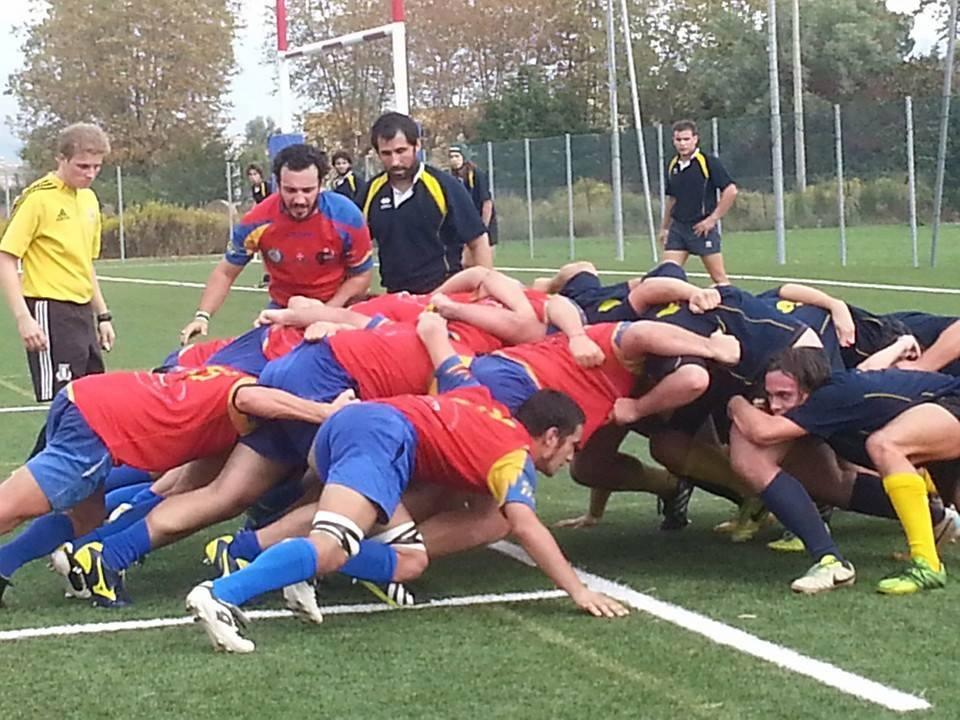 Una mischia del Cus Pisa