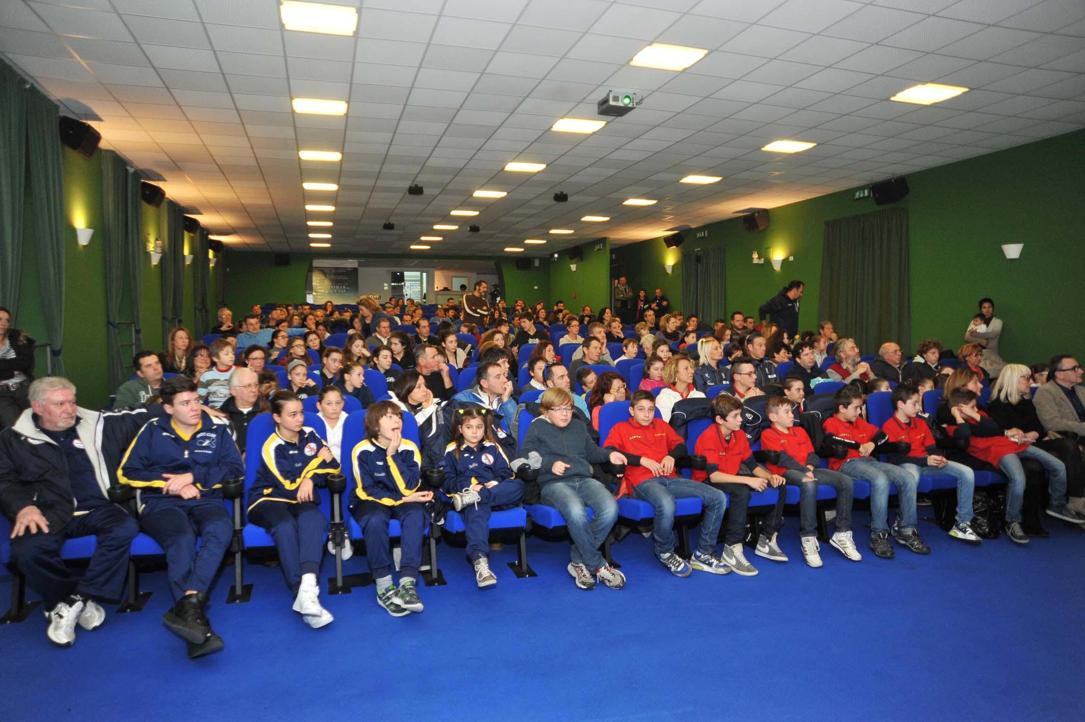 La cerimonia di premiazione degli sportivi dell'anno (foto Giò Di Stefano)