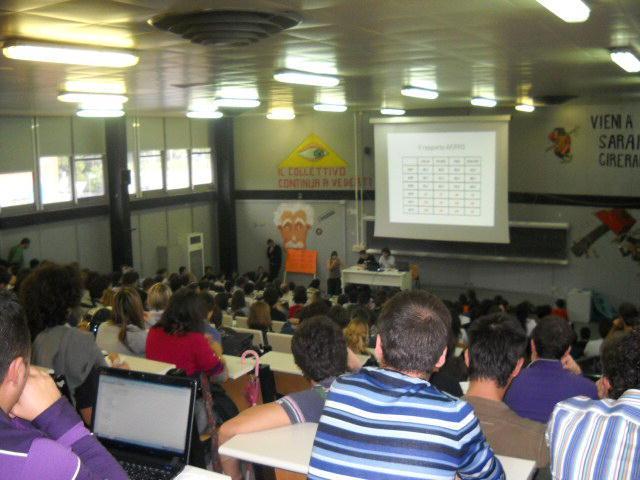 Una lezione all'Università