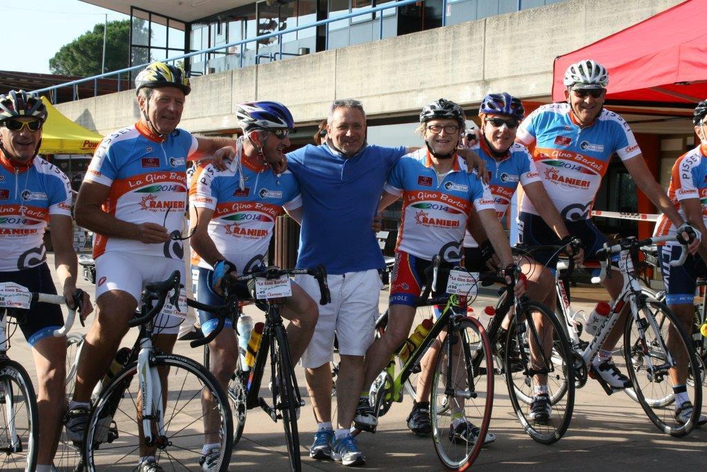 Una squadra amatoriale per la granfondo