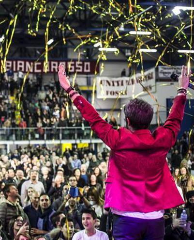 Paolo Ruffini al PalaParenti (foto di Francesco Ruggeri photographer)