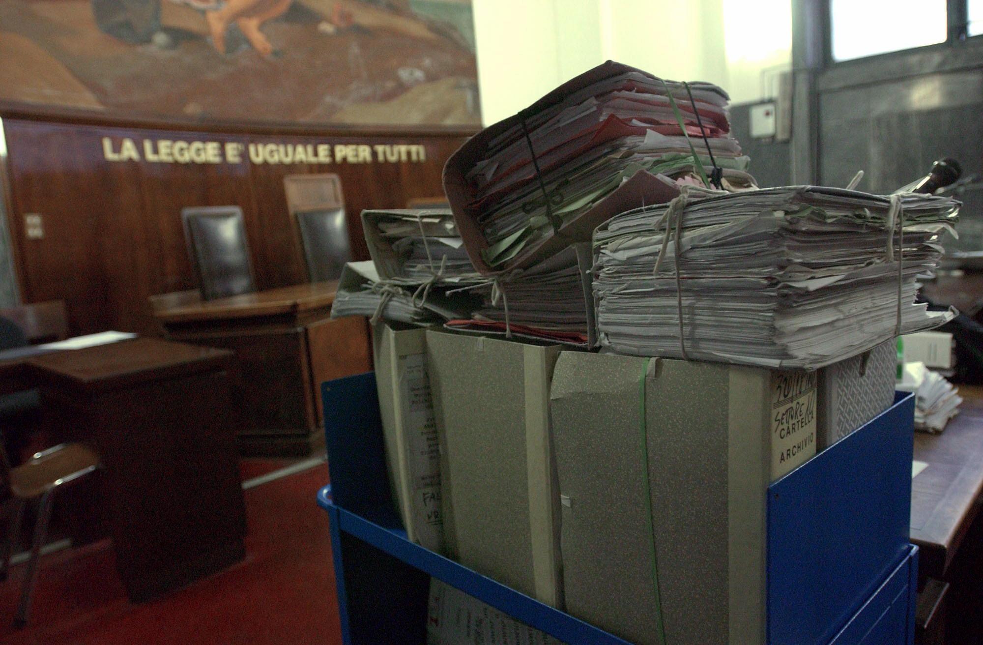 Un'aula di Tribunale
