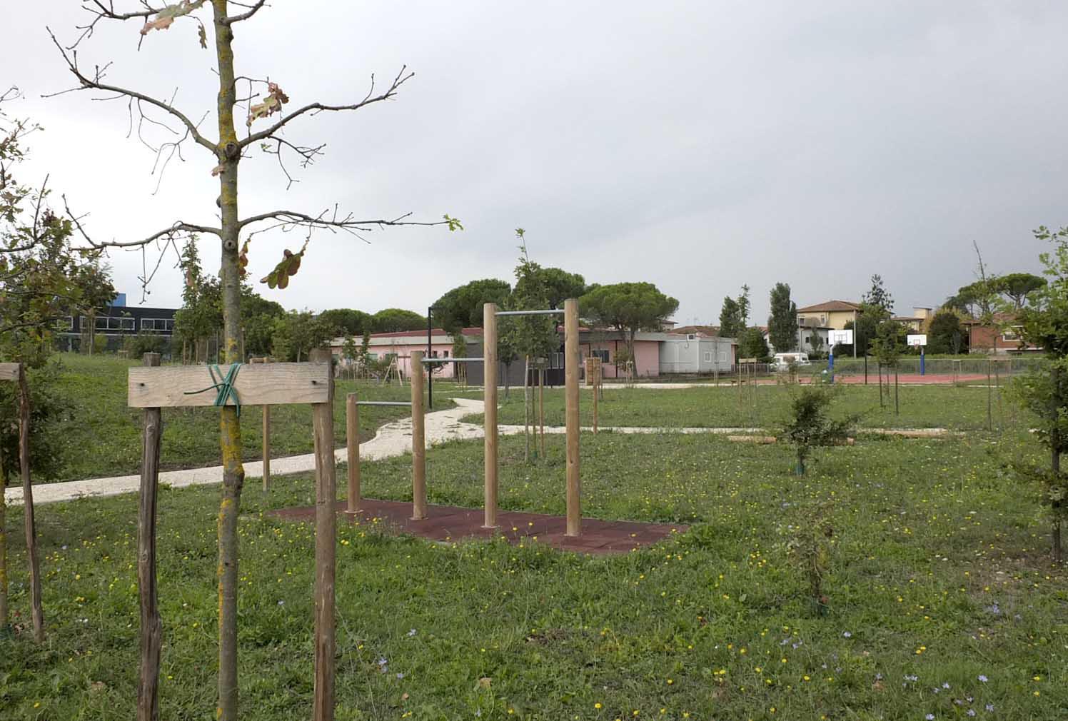 I giardini dei Praticelli devono ancora essere conclusi e consegnati al Comune