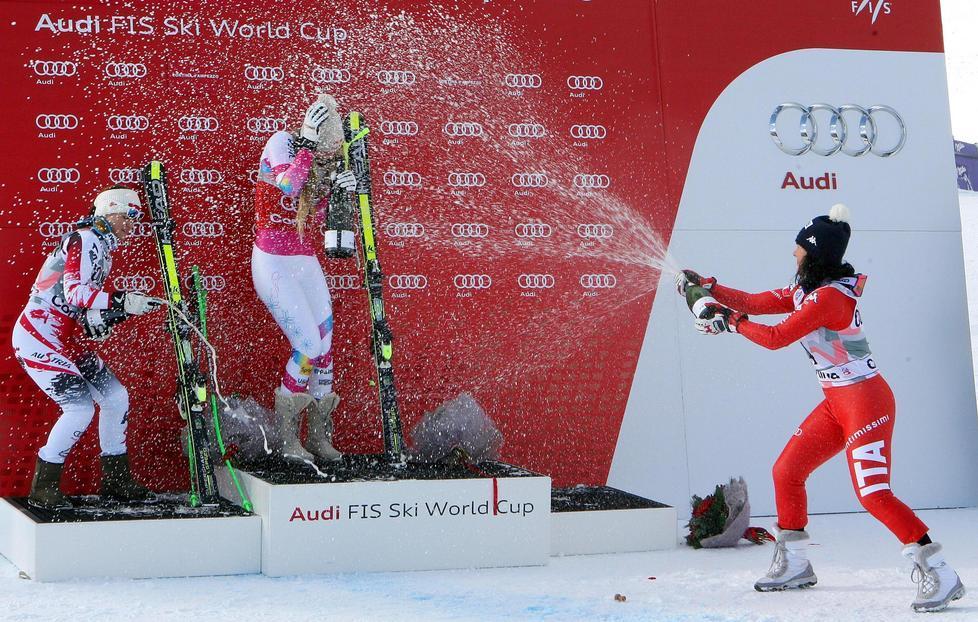 Azzurre sprint, ma la Vonn è superba 